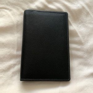 Coach, vintage leather calendar/planner. Fabulous condition. See photo for wear